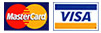 Visa. MasterCard, PayPal